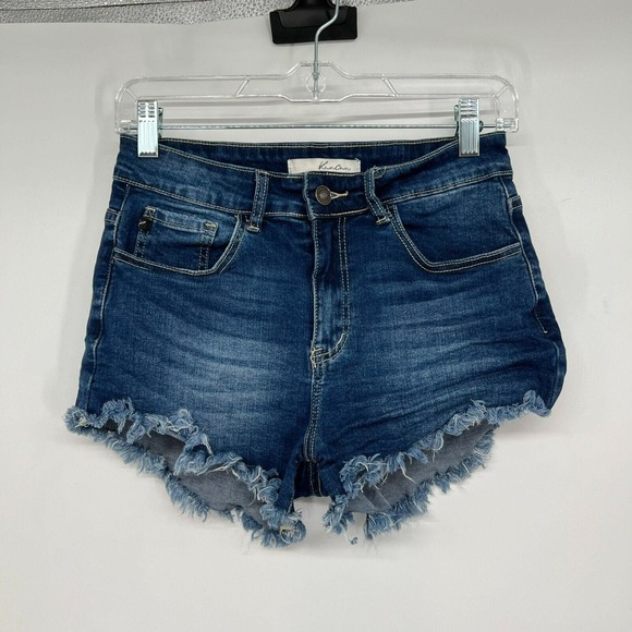 KanCan Blue Jean Shorts for Women - Picture 1 of 7
